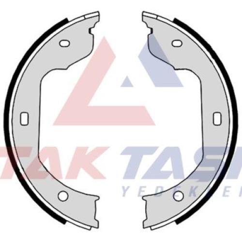 FREN PABUC BALATA ARKA AKSESUARLI BMW 5 SERISI 520 i 185x30 mm 2003-2010/5 SERISI 520 D 2003-2010/6 SERISI 645 Ci 2004-/7 SERISI 730 D 2001-2009/TRANSPORTER V 1.9 TDI 2003-2011