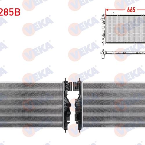 SU RADYATORU BRAZING OPEL ASTRA J 1.6 2012- / CASCADA 1.6 2013- / INSIGNIA A 1.6 2011- / ZAFIRA TOURER C 1.6 2012-