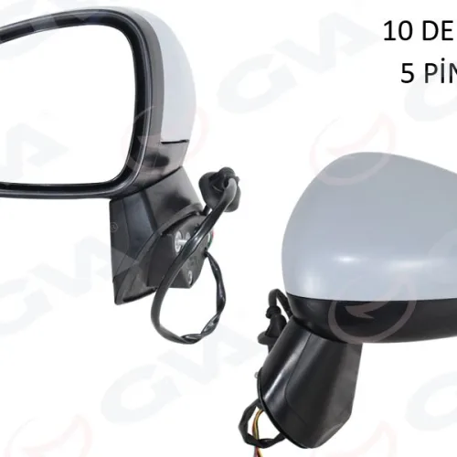DIŞ DİKİZ AYNASI KOMPLE SOL OPEL CROSSLAND 17> MANUEL KATLANIR