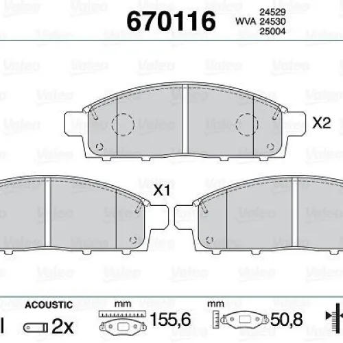 ÖN FREN BALATA FIAT FULLBACK 16> / MITSUBISHI L200 2.4L 4N15 KL1T KL2T Euro5 H-LINE 15-> Telli tip