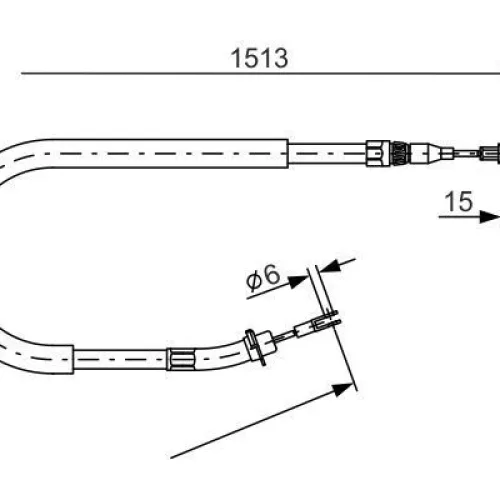 FREN HALATI ARKA MERCEDES SPRINTER B901>B904 . VW LT 28-35-46