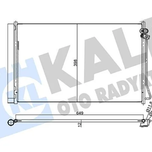 KLIMA RADYATORU MERCEDES W447 B907 B910