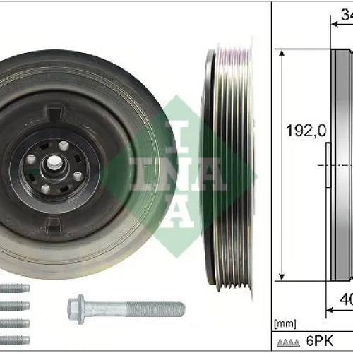 KRANK KASNAGI VOLVO S60 II 2.0 D2 15>18 S80 II D4 13>16 S90 II D3 16>18 V40 V70 III D2 13>16 XC40 2.0 D3 18>21 T4 AWD 14>
