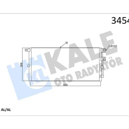 KLIMA RADYATORU JAGUAR X-TYPE I X400
