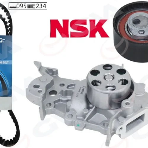 DEVİRDAİMLİ EKSANTRİK GERGİ KİTİ 095x234 RENAULT CLIO II 98>05 CLIO III 05>12 CLIO IV 12>19 KANGOO 01> TWİNGO 01> MODUS 04> LOGAN II 08> SANDERO 08> 1.2 D4F