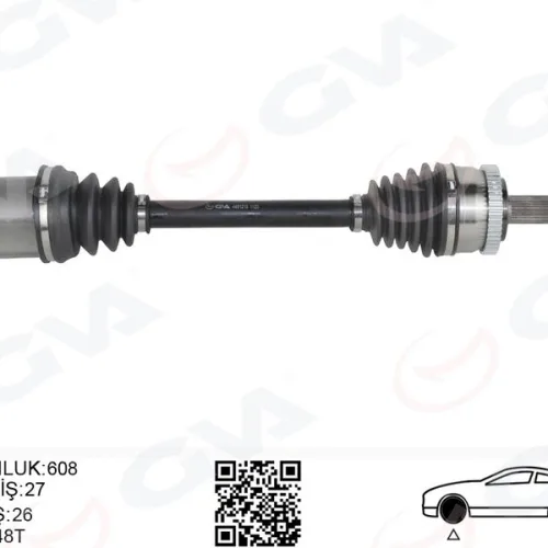 KOMPLE AKS ÖN SAG HYUNDAI TUCSON JM 2.0 CRDI ABSLI 04-10