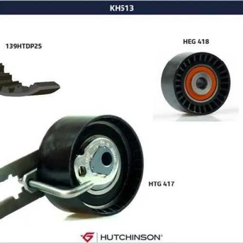 EKSANTRİK GERGİ KİTİ EURO5 139 DİŞ P107-206-207-307-BIPPER-C2-C3-NEMO-XSARA 1.4HDI FIESTA V-FUSION 1.4TDCI 02-