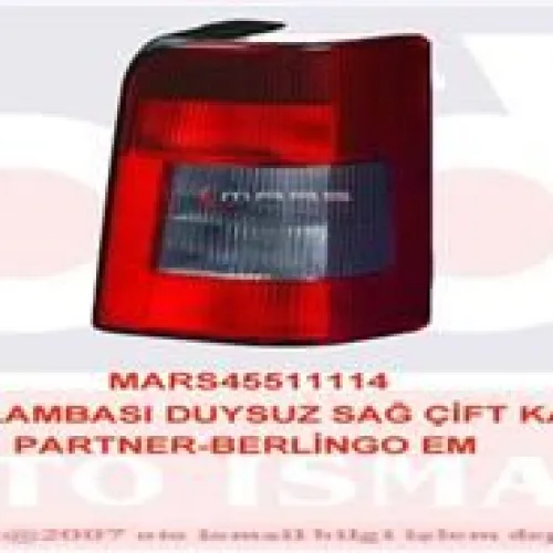 STOP LAMBASI DUYSUZ SAĞ ÇİFT KAPI PARTNER-BERLINGO EM