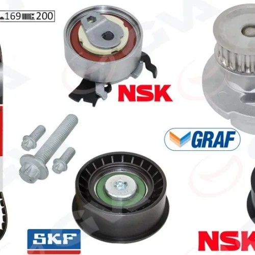 DEVİRDAİMLİ EKSANTRİK GERGİ KİTİ ASTRA F-CORSA B-VECTRA B 1.4i-1.6i-1.8i 16V X14XE-X16XEL-X18XE