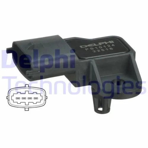 BASINÇ MAP SENSÖRÜ ASTRA G-H-J-INSIGNIA A-CORSA D-MERIVA A-B-VECTRA C-ZAFIRA B 1.4 NET-NEL-1.6 LET-X NT-LET-LER 2.0 LEH-LEL-LER