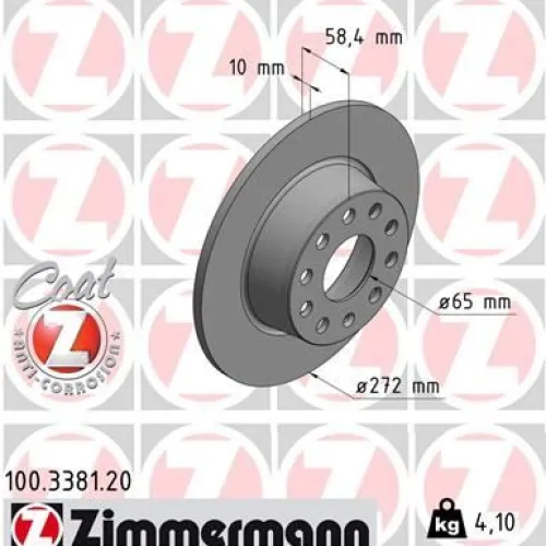 FREN DİSKİ ARKA T-ROC-KAROQ-ATECA-LEON-Q2 2017 > 0986479F23