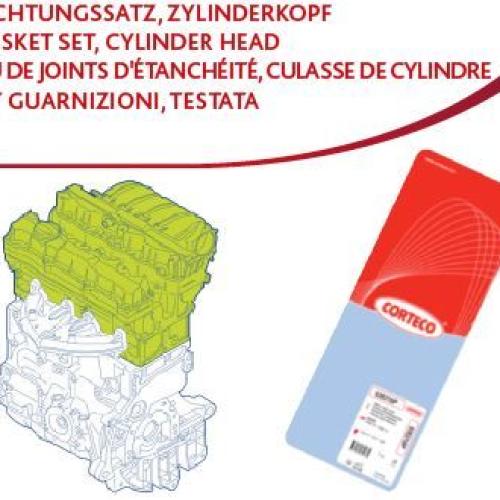 418446P ÜST TAKIM CONTA PARTNER 96>EXPERT 03>BERLINGO 98>C15 00-05 -XSARA 98-05 1.9D DW8B/DW8