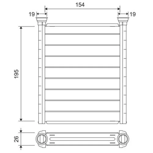 KALORIFER RADYATORU MERCEDES W176 W246 C117 X117 X156