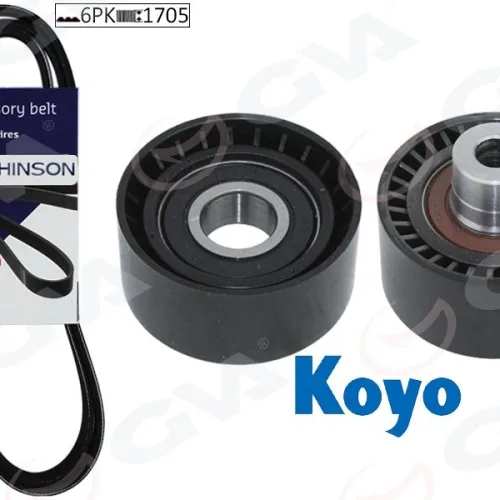 ALTERNATÖR GERGİ KİTİ KÜTÜKSÜZ P206-XSARA 1.4HDİ-P407-BERLINGO-C5- 1.6 HDİ KLİMALI K026PK1708