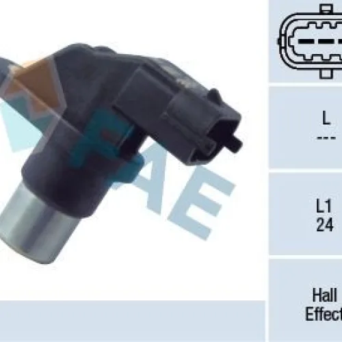 EKSANTRİK MİL DEVİR SENSÖRÜ OPEL ASTRA G 98> ASTRA H 04>10 1.7 CDTI DTH-DTL FIAT PALIO-PUNTO 1.2-1.4