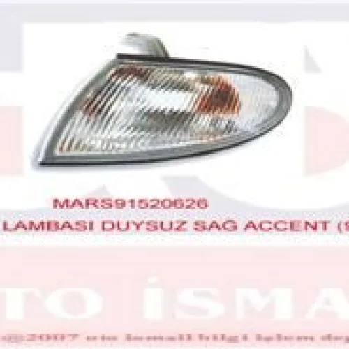 SİNYAL LAMBASI DUYSUZ SAĞ ACCENT 98-00