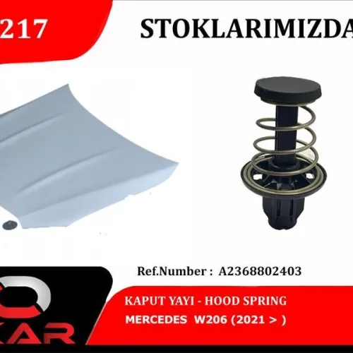 KAPUT KILIT YAYI MERCEDES W206 W214 C236