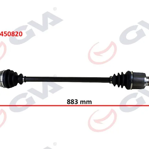 KOMPLE AKS SAĞ BIPPER 1.4 HDI 07 > 883mm