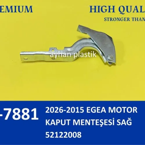MOTOR KAPUT MENTEŞESI SAĞ EGEA 15>