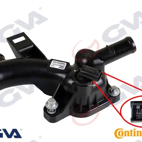 TERMOSTAT GÖVDESİ MÜŞÜRLÜ CORSA D/E-ASTRA J-AVEO 1.4-1.2 A14XER-B/D14-B12XEL
