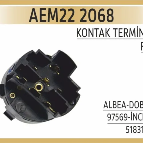 KONTAK TERMİNALİ ALBEA-DOBLO / 97569-İNCE FİŞ