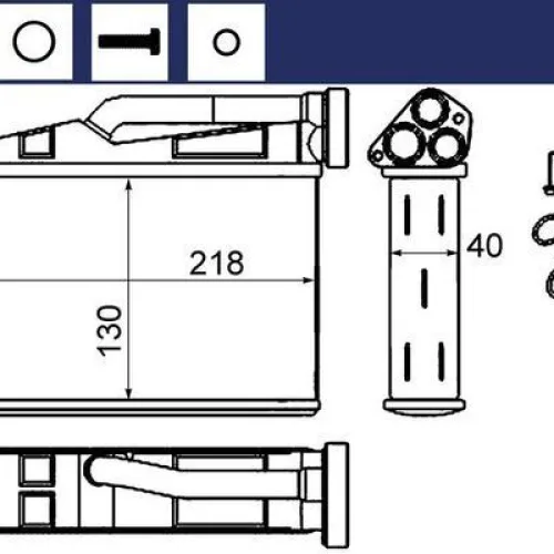 KALORIFER RADYATORU BMW M57 M54 E39 E53