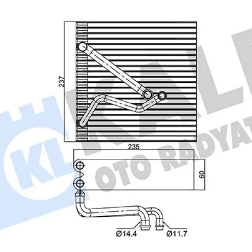 EVAPORATOR A3-TT-SEAT ALTEA-TOLEDO-LEOV-VW GOLF-CADDY-PASSAT-JETTA-EOS-SCIROCCO-SHARAN-TIGUAN-EOS
