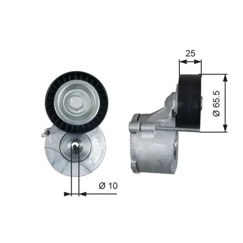ALTERNATÖR GERGİ RULMANI KÜTÜKLÜ DOBLO-FIORINO-LINEA-NEMO-BIPPER-COMBO 1.3 DMultijet 10 >