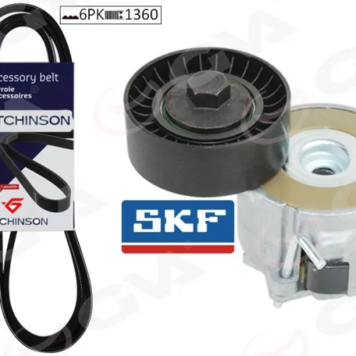 ALTERNATÖR GERGİ KİTİ KÜTÜKLÜ ASTRA J 10 > CORSA D 06- CORSA E 14- 1.3CDTI K016PK1360 DTE-DTC