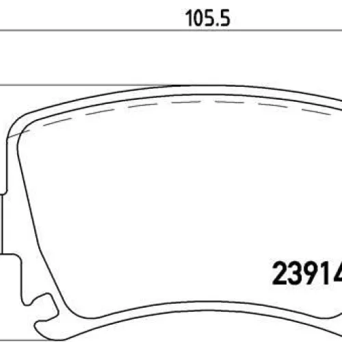 ARKA BALATA PASSAT-CC-CADDY-GOLF5-GOLF6-JETTA-A3-A6-LEON-OCTAVIA-SUPERB 04 >