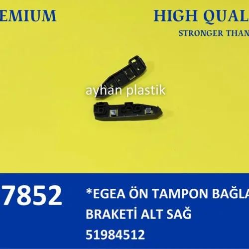 ÖN TAMPON TUTUCU BRAKET SAĞ DIŞ TARAF EGEA 15>