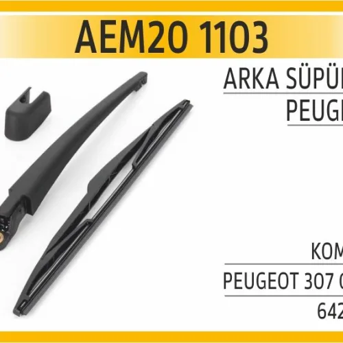 SİLECEK KOLU SÜPÜRGESİ ARKA KOMPLE CLIO I-II-ASTRA HB