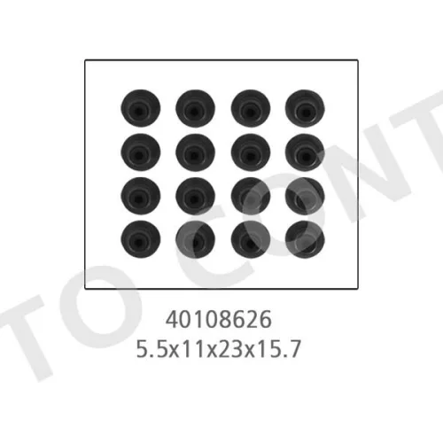 SUBAP LASTİĞİ 16 adet CLIO II-KNG-TWINGO I 1.2 16V 01 > 5.5x11x23x15.7mm D4D700-720-D4F702-704